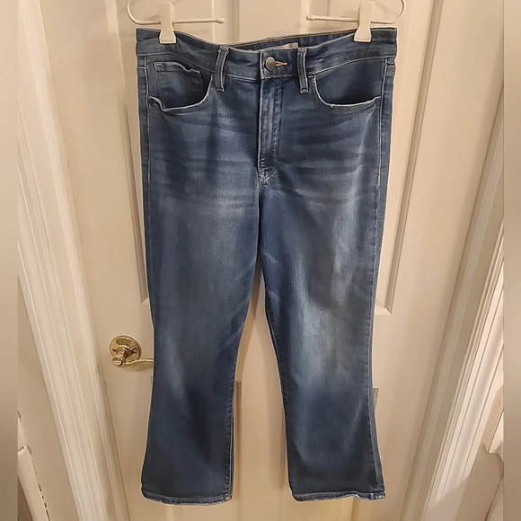 Athleta EUC sculptek high rise skinny jeans in medium wash size 8 - Picture 4 of 7